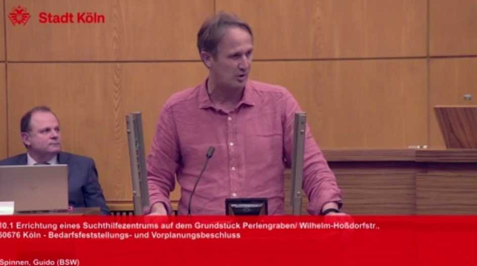 Ratssitzung 2-26: Suchthilfezentrum am Perlengraben, Zivilschutz und Olympia-Bewerbung