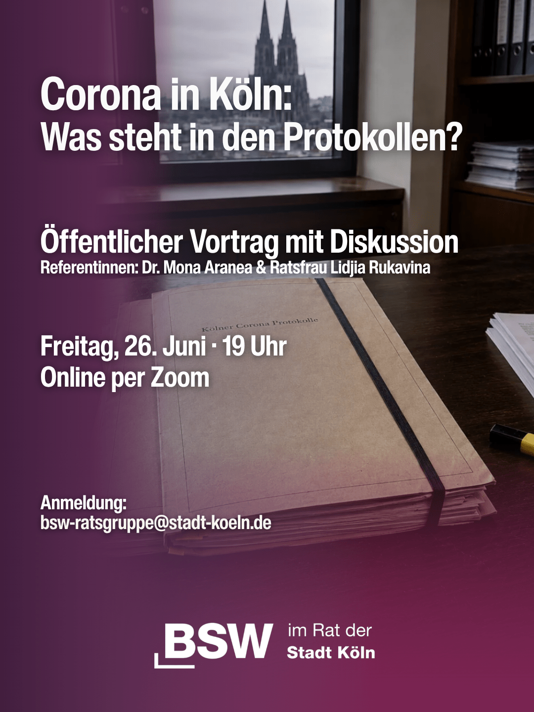 Was steht in den Kölner Corona-Protokollen?